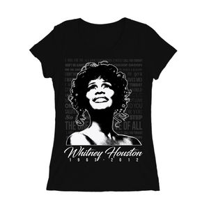 Whitney Houston tee shirt